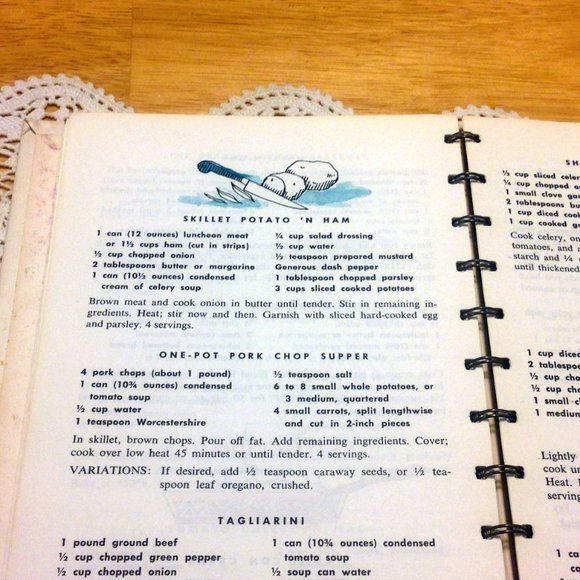 Vintage Campbell Cookbook, Easy Ways to Delicious Meals - Picture 5 of 11